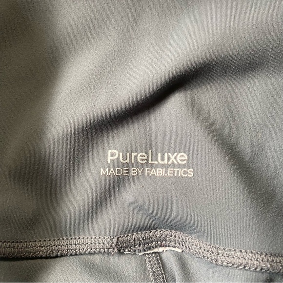Fabletics Ultra High Waisted PureLuxe Wide Leg Flared Leggings - Picture 6 of 12